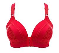 Soutien-Gorge de Sport Femme Post Operatoire Sport Fermeture Devant sans Armature Brassiere pour Fitness Jogging Yoga Course Soutien Gorge Sans Armature