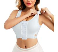 Soutien-Gorge De Sport Femme Post Operatoire Sport Fermeture Devant Sans Armature Brassiere Pour Fitness Jogging Yoga Course