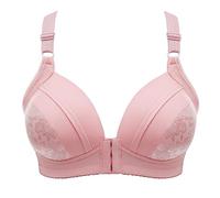 Soutien-Gorge de Sport Femme Post Operatoire Sport Fermeture Devant sans Armature Brassiere pour Fitness Jogging Yoga Course Soutien Gorge Sans Armature