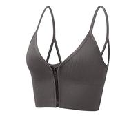 Soutien-Gorge de Sport Gainant pour Femme, Fermeture Frontale, Corset de beauté, sous-vêtements, débardeur, Soutien-Gorge de Yoga, Bralette d'entraînement et de Fitness