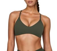 Soutien-Gorge de Sport Polyvalent à Dos croisé avec Coussinets Amovibles pour Un Maintien Confortable et Une Coupe sans Coutures idéale Yoga et Gym