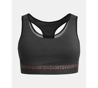 Soutien-gorge de sport pour femme Ortovox 185 Rock N Wool Sport Top W S corbeau noir