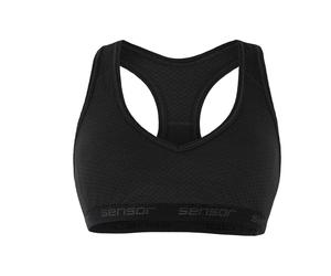 Soutien-gorge de sport pour femme Sensor DF Merino Wool S noir