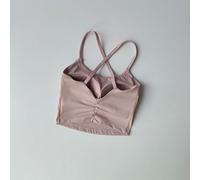 Soutien-Gorge De Sport Pour Femmes,Avec Dos En Forme De Croix Et Seins Latéraux,Vêtements De Fitness,Séchage Externe,Gilet De Force Moyenne,Combinaison De Yoga