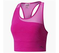 Soutien-gorge de Sport Puma Mid Impact Flawless Fuchsia