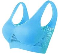 Soutien-Gorge De Sport Respirant Et Frais Pour Femme ¿ Soutien-Gorge De Sport Sans Couture Sans Couture Rafraîchissant Et Confortable ¿ Couverture Complète ¿ Brassière Grande Taille Pour Le Yoga