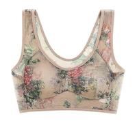 Soutien-Gorge de Sport sans Couture pour Femmes d'âge Moyen et âgé, sans Fils, Style Gilet, Soutien-Gorge de Sommeil Brassière Sportive