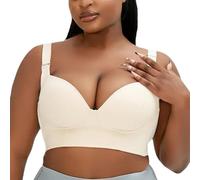 Soutien-Gorge De Sport Sculptant À Compression For Femmes Bonnet En V Profond Couverture Complète Du Dos Soutien-Gorge Gilet Postopératoire