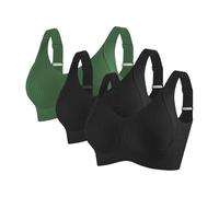 Soutien Gorge de Sport,Sport Yoga Push Up Anti-Affaissement Soutiens-Gorge Grande Taille à Maintien Supérieure Doux et Respirant Brassière,Soutien Gorge Push up rembourré
