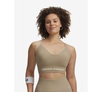 Soutien-gorge de sport Under Armour Vanish Seamless Low beige clair - M