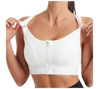 Soutien-Gorge de Sport Zippée Devant Dos Nageur avec Coussinets Soutien Élevé sous-vêtements de Sport Femme BrassièRe Sport Femme Brassiere Sport