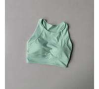 Soutien-Gorge De Yoga Pour Femmes,Fitness,Soutien-Gorge De Gymnastique À Fort Impact,Coussinet Push-Up,Gilet De Sport,Sous-Vêtements Respirants,Gilet De Course,Soutien-Gorge De Spo.Green.L
