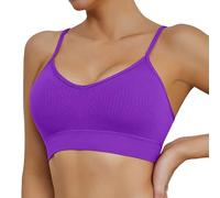 Soutien Gorge Dentelle Femme, Soutien-Gorge De Sport FéMinin Confortable pour Le Fitness Et Le Yoga à SéChage Rapide Et RéSistance Aux Conception sans Armature pour Un Maintien Souple