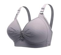 Soutien-gorge d'intérieur grande taille pour femme - Soutien-gorge à armatures - Cadeaux 2025 - Soutien-gorge en dentelle sans armatures - Soutien-gorge respirant réglable - Soutien-gorge à enfiler,