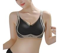 Soutien Gorge Dos Nu Femme Col en V Bralette Soutien-Gorge Push-up sans Armatures Transparent Brassiere Invisible Convertible Brassière Minimiseur pour Le Jogging Yoga