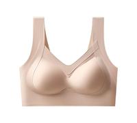 Soutien Gorge Dos Nu sans Armature Long Complexe Anti Relachement Brassiere Sport Femme Running Bleu Marine Post Operation Soutiens sous Tient Couture Lingerie Sexy Ensemble Brassière De