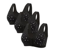 soutien gorge dos nu, Soutien Gorge Invisible Attache Devant Non Rembourré Tres Bon Maintien Brassiere Bebe Naissance Fille Femme Sans Armature Orange Brassieres Xxxxl Soutiens Allaitement Lot