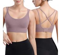 Soutien Gorge Dos Nu Soutien Gorge sans Armature Emboitant avec Soutiens Femme Grande Taille Sport Lingerie Coquillage d'allaitement Bralette Tire Lait Push Up Sein Coque Adhesive Débardeur Intégré