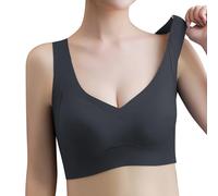 Soutien Gorge Dos Nu Soutien Gorge sans Complexe Bandeau Poitrine Femme pour Robe De Mariée Coquillage d'allaitement Bralette sous Vetements Feminins Noir Coussinets Brassiere Armature Emboitant avec