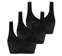 Soutien Gorge Dos Nu, Soutien Gorge Sport sans Armature Complexe Bretelle Fine Brassiere Confort Femme Apres Operation Fermeture Devant Lot Debardeur Coton Brassière Maintien Fort Les