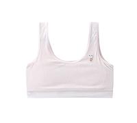 Soutien-gorge en coton pour adolescente - Gilet pour période de développement - Sous-vêtement multicolore pour filles, b, C
