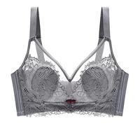 Soutien-Gorge en Dentelle Ultra Fin pour Femmes, Grande Taille, Bonnet d'oreille de Lapin, Bralette sans Fil, Lingerie d'été, Cadeaux