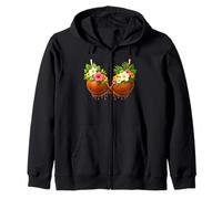 Soutien-gorge en noix de coco pour Halloween, costume de bricolage amusant d'été hawaïen Sweat à Capuche