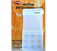 Kleiber 55 mm Rallonge Soutien-Gorge Triple Crochet, Blanc