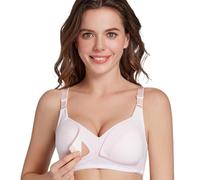 Soutien Gorge Femme avec Bonnet Complet Fermeture Devant Sport Maintien Extreme Soutien Gorge sans Armature Sexy Respirant Confortable Brassière Forte Poitrine