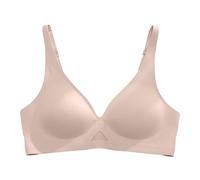 Soutien Gorge Femme Confortable Sexy Soutien Été Mince Bonnets Fixes Petit, Sans Anneau en Acier Mon Panier Afficher, beige, XL
