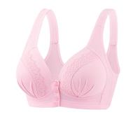 Soutien Gorge Femme Dentelle Quotidien Push Up sans Armature Fermeture Respirant Brassiere Femme Grande Taille Seamless Bra Soutien Gorge Femme Coton Confortable Sport Soutien Gorge