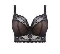 Elomi Charley Longline Underwire Bralette Soutien-Gorge Plongeant, Semi-Voilage, Noir, 100H Femme