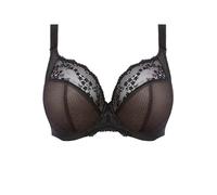 Elomi Soutien-gorge plongeant Charley, dentelle stretch, armatures, Noir 95FF Femme
