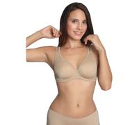 Sassa Bügel-BH doppelt vorgeformt 24804 - Soutien-Gorge de Tous Les Jours - Emboîtant - uni - Femme - Ecru (Skin 00428) - 105E (Taille Fabricant:90E)