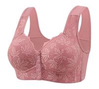 Soutien Gorge Fermeture Devant Brassiere Sport Femme - Soutien-Gorge sans Fil Avec Fermeture à Pression sur le Devant Sans Armature Coton Push Up Soutiens-Gorge Classiques Bustier Yoga