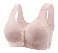 Soutien Gorge Fermeture Devant Brassiere Sport Femme - Soutien-Gorge sans Fil Avec Fermeture à Pression sur le Devant Sans Armature Coton Push Up Soutiens-Gorge Classiques Bustier Yoga