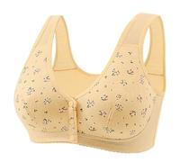 Soutien Gorge Fermeture Devant Femme Soutien Gorge Correcteur De Posture, BrassièRe Forte Poitrine Confortable Et SéCurisant Ultra Doux sans Anneau en Acier Toutes Saisons