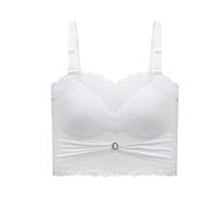 Soutien Gorge Fermeture Devant Sans Armature Grande Taille Coussinets Soutien-Gorge Et Volumateurs Mode Vetement Bandeau Push Up Bustier Femme Brassiere Coussinet Post Operatoire Vêtements Bra Top Sei