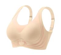 Soutien-Gorge Grande Taille Femmes sans Armatures Soutien-Gorge Push up sans Fil Confortable, sans Couture, Soutien-Gorge De Levage pour Les Seins Affaissés