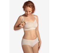 Soutien-gorge grossesse et allaitement à mémoire de forme chair (honey) M