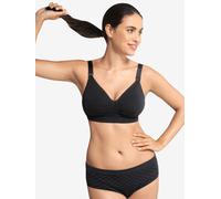 Soutien-gorge grossesse et allaitement sans coutures Carri-gel noir L