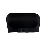 Soutien-gorge invisible à fermeture frontale pour femme Soutien-gorge sans bretelles Push Up Tube Top Bandeau pour coupe basse ou épaules dénudées Soutien-gorge de fête robe, Noir , M