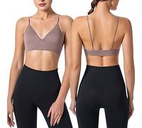 Soutien Gorge Invisible Femme - Soutien-Gorge de Yoga Femme Confortable et Respirant pour la Pratique Sportive et Les Activités Quotidiennes avec Un Design Moderne et Un Soutien Optimal