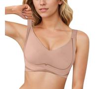 Soutien Gorge Invisible Soutien Gorge sans Armature Brassiere Femme sans Armature/Blocs De Couleur Seamless T-Shirt Bra Soutien Doux Petits Seins Respirant Anti-Glisse