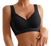 Soutien Gorge Invisible Soutien Gorge sans Armature Brassiere Femme sans Armature Bralette Seamless Push Up Non Rembourrée Légèrement Doublée Confort Quotidien Discret