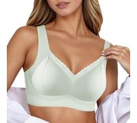 Soutien Gorge Invisible Soutien Gorge sans Armature Brassiere Femme sans Armature De Classique Non Rembourrée Légèrement Doublée Soft Support T-Shirt Bra Confort Quotidien Été 2026