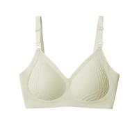 Soutien Gorge Invisible Soutien Gorge sans Armature Brassiere Femme sans Armature Look Romantique Dentelle Florale Fermeture Avant Idéal sous Robes Légères