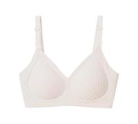 Soutien Gorge Invisible Soutien Gorge sans Armature Brassiere Femme sans Armature Look Romantique Dentelle Florale Fermeture Avant Idéal sous Robes Légères