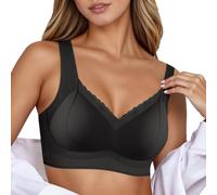 Soutien Gorge Invisible Soutien Gorge sans Armature Brassiere Femme sans Armature/Non Rembourrée Légèrement Doublée Soft Support T-Shirt Bra Confort Quotidien Été 2026