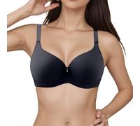 Soutien Gorge Invisible Soutien Gorge sans Armature Brassiere Femme sans Armature Rayé Texturé sans Bordure pour Jeunes Filles Petits Seins Galbe Naturel Seamless Look Frais